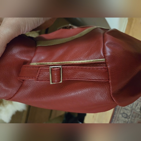 Queen Freddie Mercury red leather buckle concert jacket - Picture 4 of 9